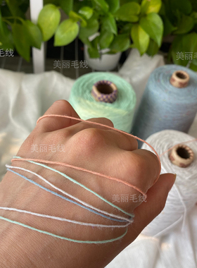 100%纯棉6号蕾丝线柔软手编钩针