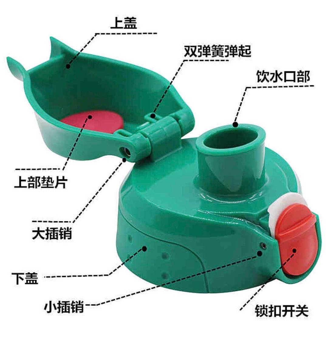 日本原装虎牌正品MBR/MML/MBJ儿童保温水杯吸管组直饮盖更换配件 - 图3