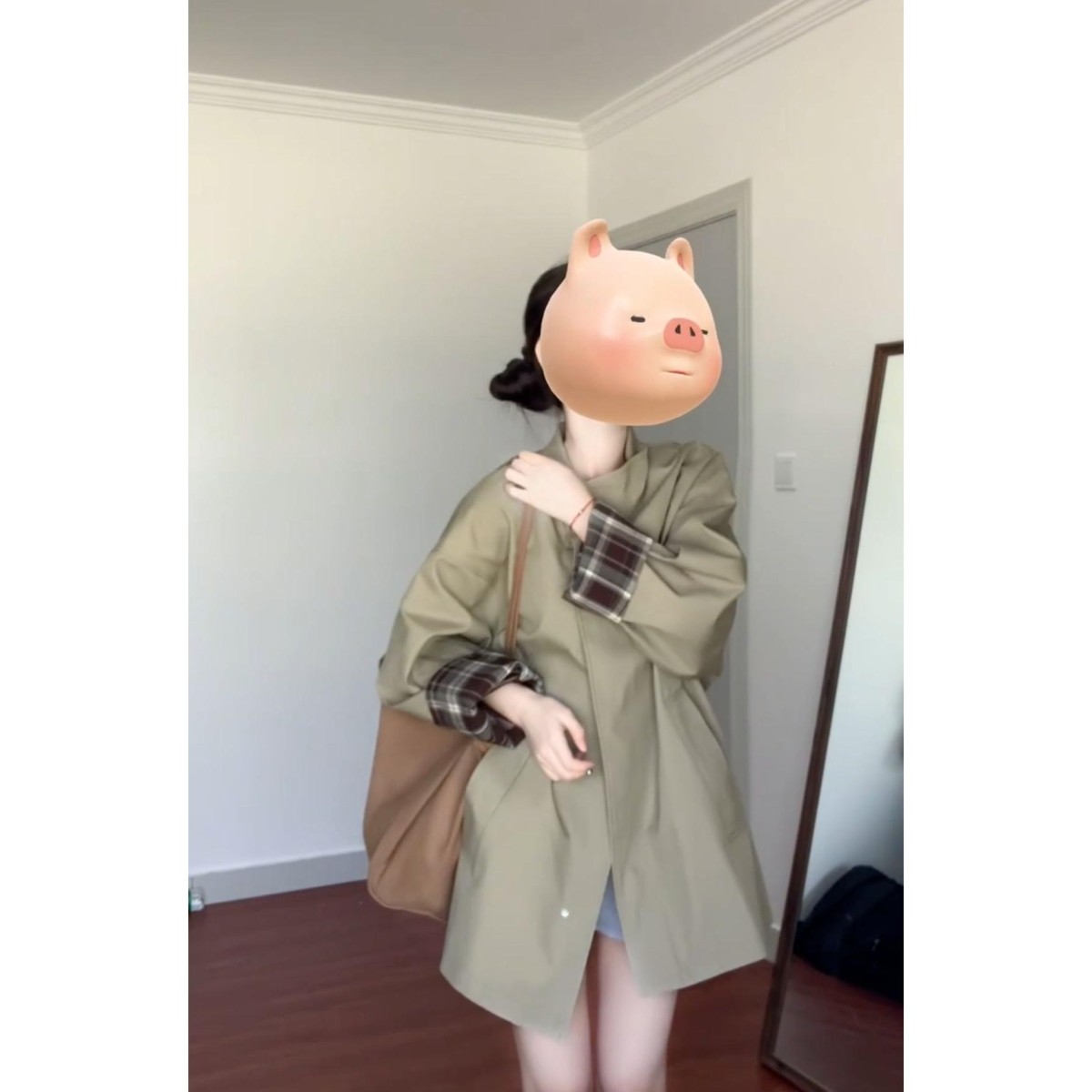 高级感风衣外套女款2026新款秋季巨好看短款小个子英伦风穿搭大衣,淘宝优惠券,粉丝福利购,淘宝优惠卷