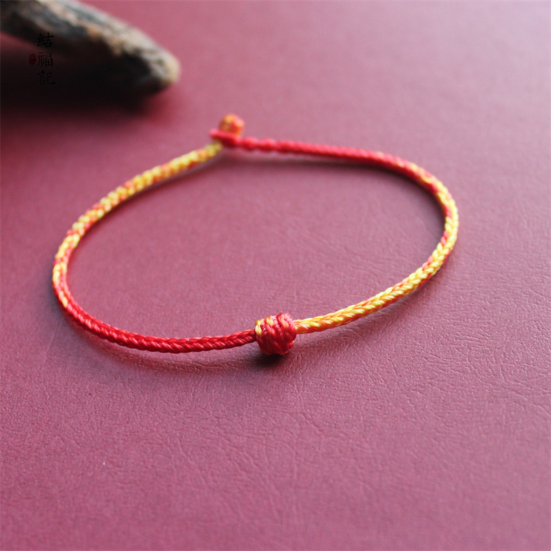结福记2026马红绳手链本命年岁岁万喜护身编织红手绳男女生肖礼物,淘宝优惠券,粉丝福利购,淘宝优惠卷