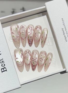 妙笔生花夏日小清新穿戴甲手绘