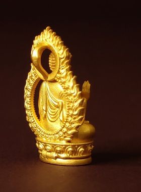 2025款阿弥陀佛生肖猪狗守护佛手作高级感百搭时尚原创项链锁骨链