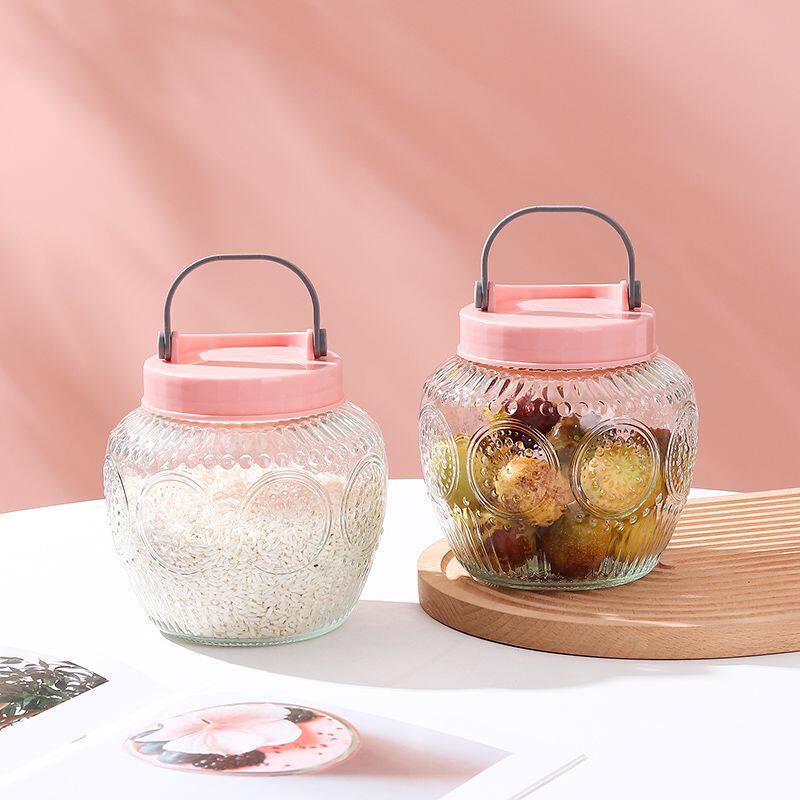 玻璃泡菜罐密封泡菜坛子腌制鸡蛋鸭蛋咸菜泡酒瓶食品级小泡菜罐子,淘宝优惠券,粉丝福利购,淘宝优惠卷