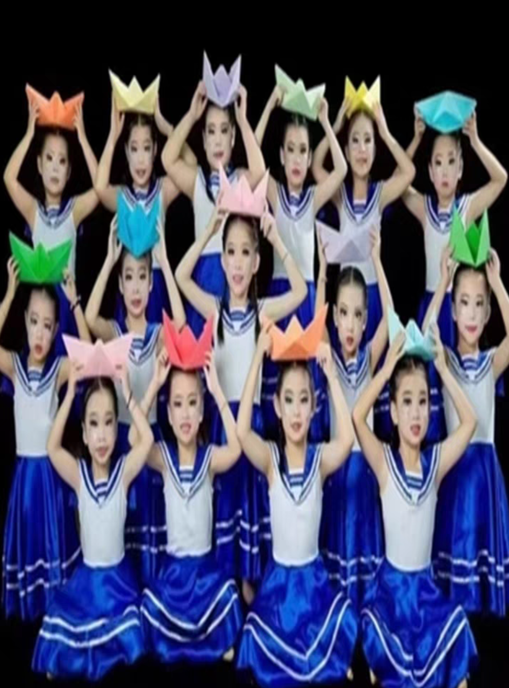 第十届小荷风采梦远航演出服儿童变装表演服舞台舞蹈服中小学生装_虎窝淘