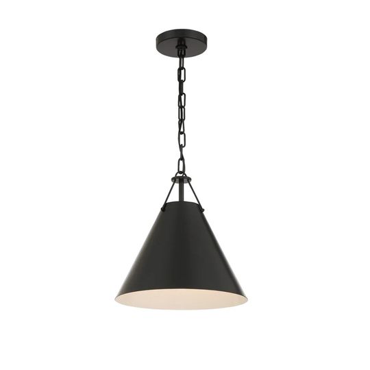 Lámpara de araña americana de un solo cabezal con barra simple