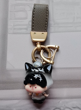munmun暗黑童话坏蛋萌粒盲盒卡通万圣节萌粒挂链手链挂件钥匙扣
