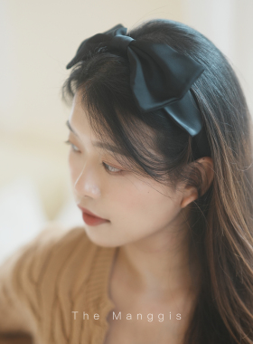 甜美公主超质感大蝴蝶结头箍