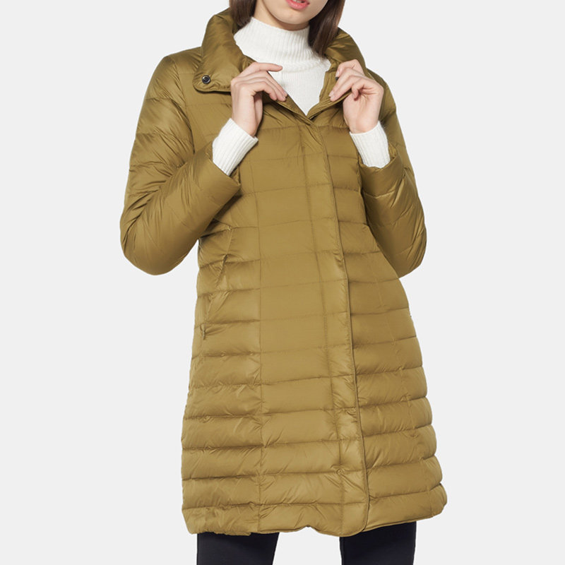 艾格2019新款冬季女装潮流羽绒服 艾格银座羽绒服