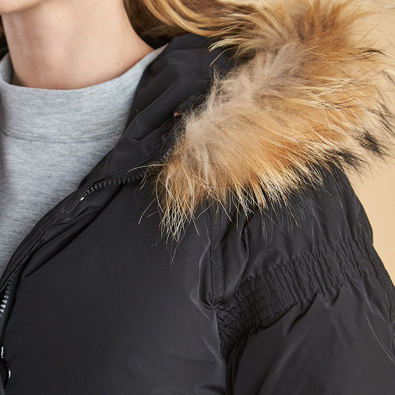 【断码l】艾格冬季女装纯色白鸭绒 艾格银座羽绒服