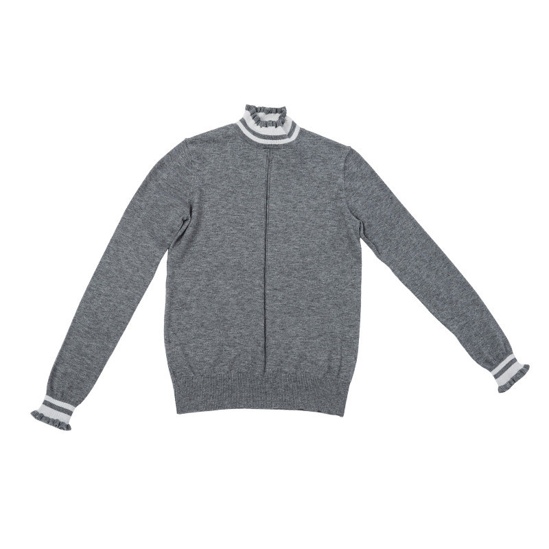 艾格春秋季女装时尚百搭个性针织衫 艾格银座毛针织衫