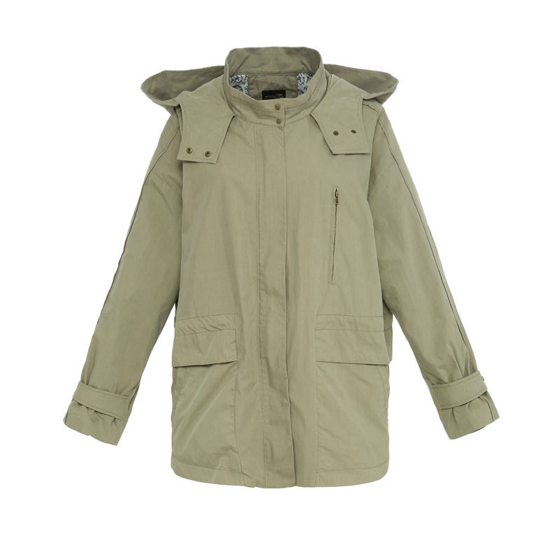 艾格官方旗舰店2020春季女装新品 艾格银座短外套