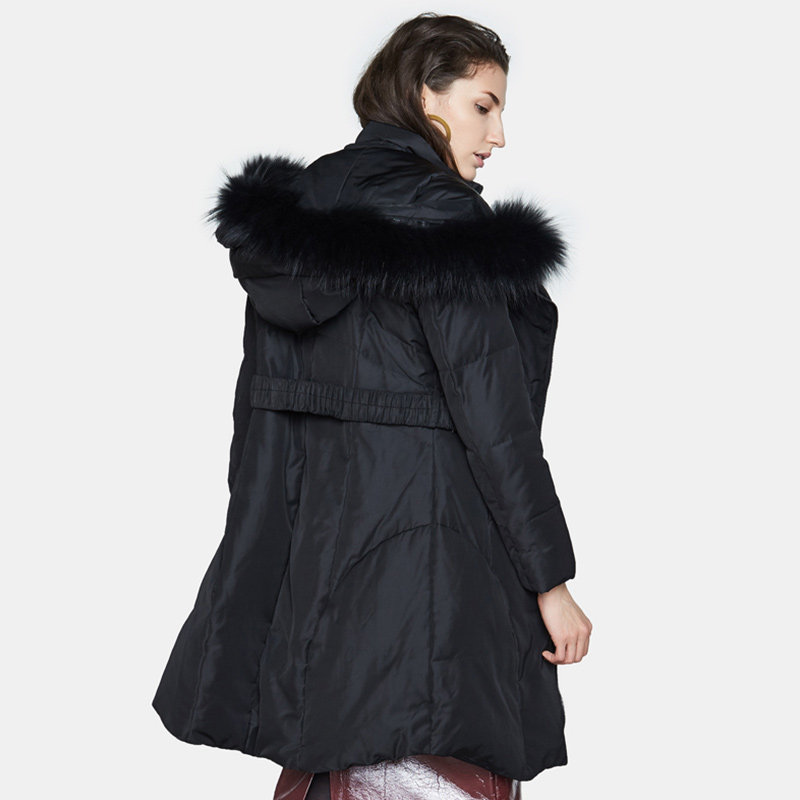 艾格冬季女装时尚搭配保暖羽绒服 艾格银座羽绒服