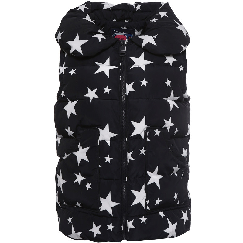 【断码s】艾格冬季女装新款加厚马甲 艾格银座马夹