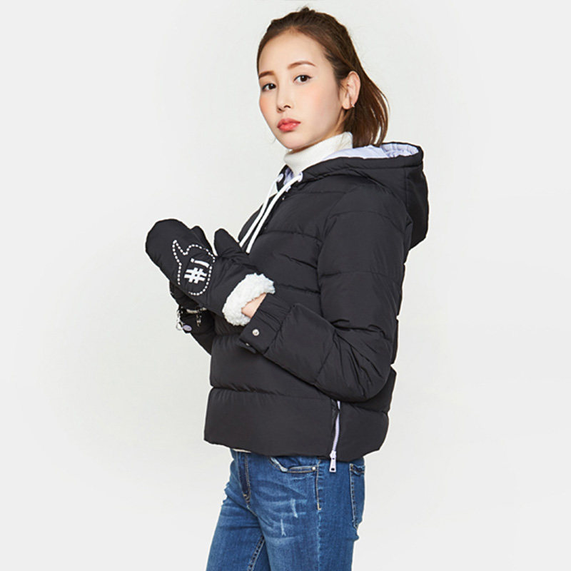 【断码m/l】艾格女百搭个性白鸭绒 艾格银座羽绒服