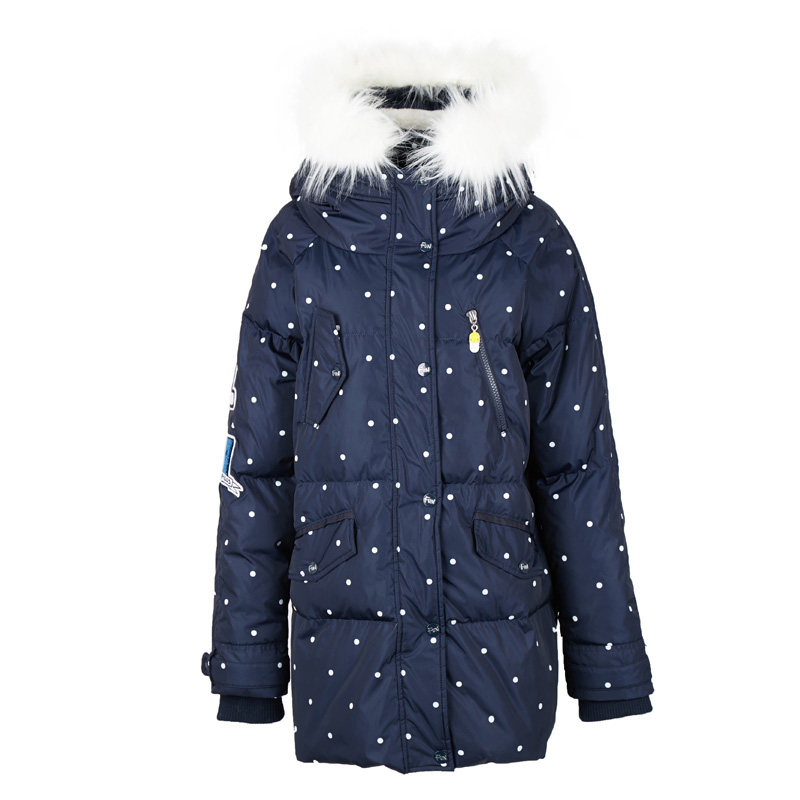 【断码s】艾格冬装女韩版绒服白鸭绒 艾格银座羽绒服