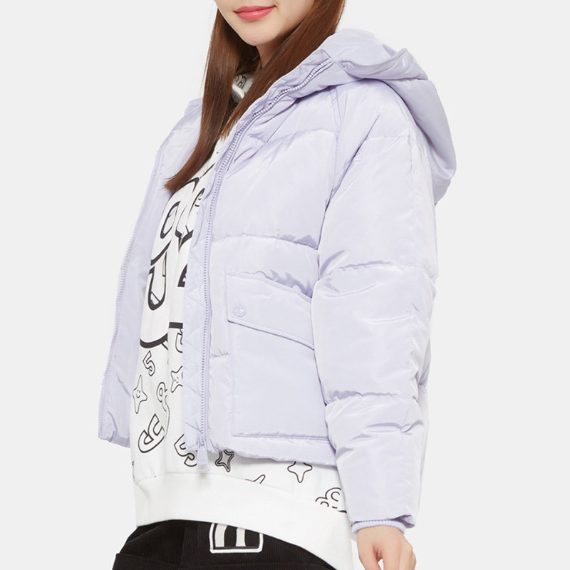 艾格冬季女装纯色时尚潮流羽绒服 艾格银座羽绒服