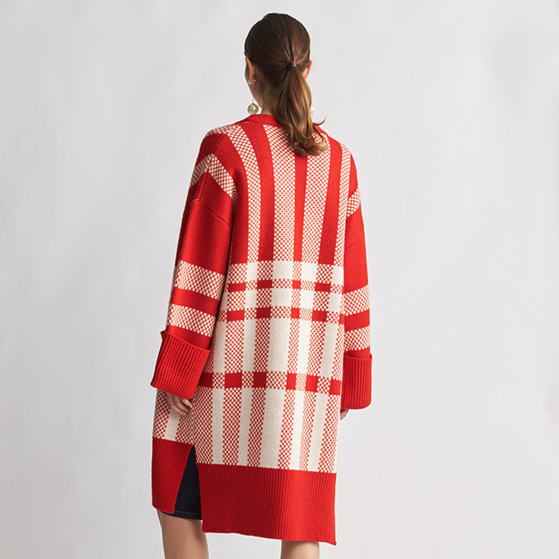 【断码s】艾格官方旗舰店2020春秋 艾格银座毛呢外套