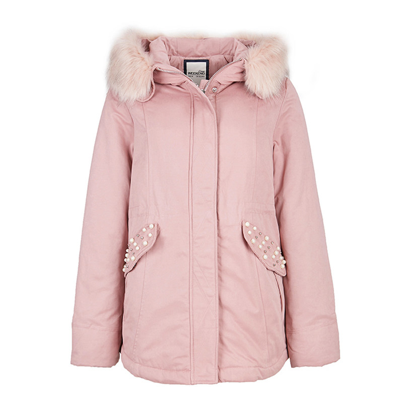 【断码l】艾格女装时尚百搭外套 艾格银座短外套