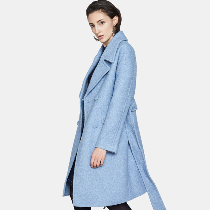  艾格银座毛呢外套