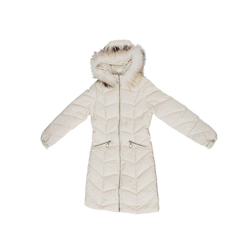 艾格冬季女装时尚简约甜美羽绒服 艾格银座羽绒服