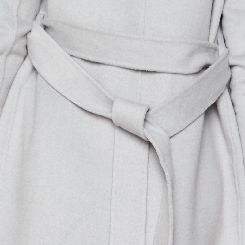 艾格2019新款冬季女装休闲毛呢大衣 艾格银座毛呢外套