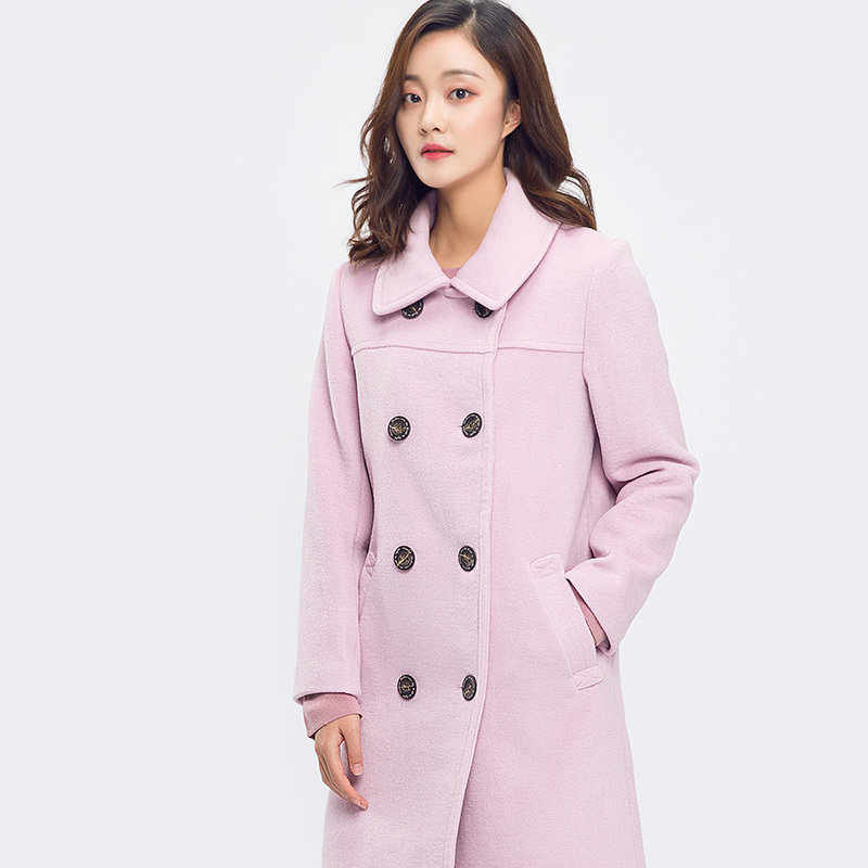  艾格银座毛呢外套