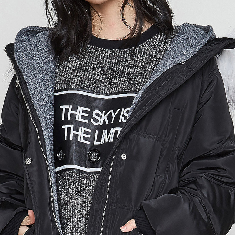 艾格官方旗舰店冬季新品女装羽绒服 艾格银座羽绒服