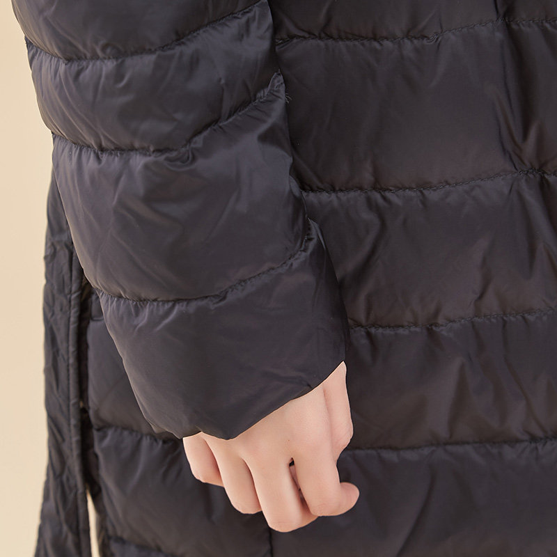 【断码s】艾格冬季女装个性羽绒服 艾格银座羽绒服