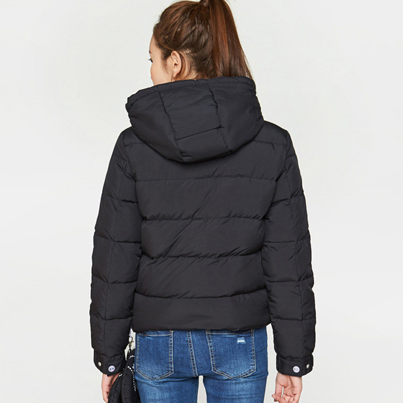 【断码m/l】艾格女百搭个性白鸭绒 艾格银座羽绒服