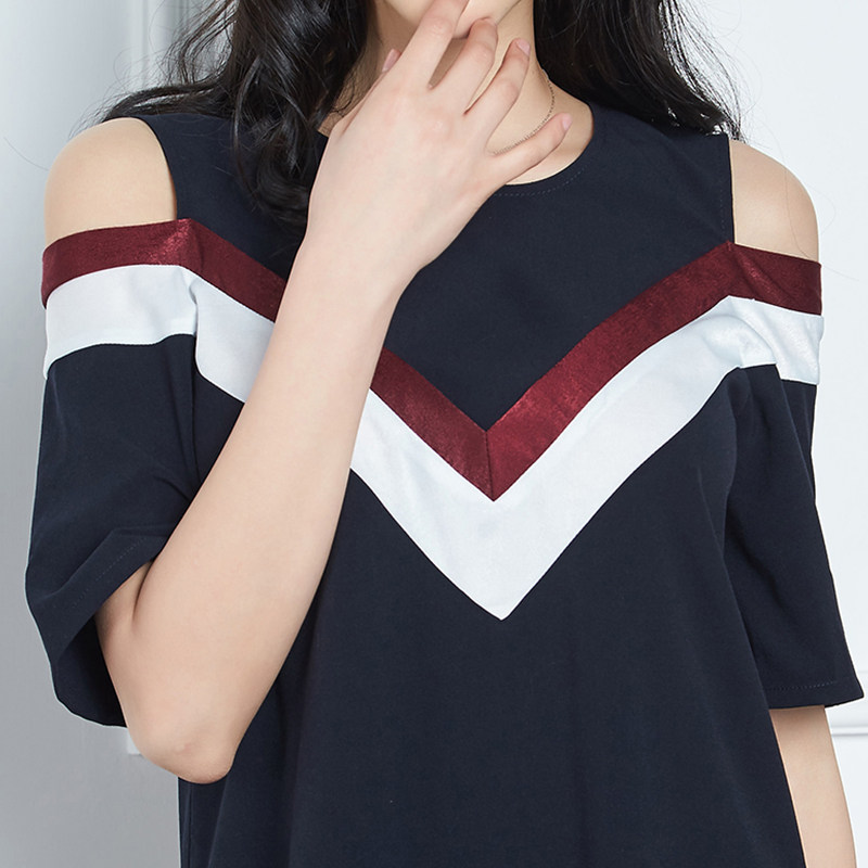 艾格2020夏季女装新品休闲连衣裙 艾格银座连衣裙