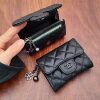 Caviar Coin Purse Card Holder Coin Zipper Women's Style