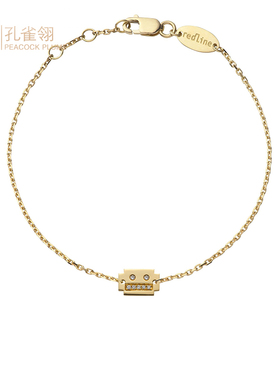 红绳女士克拉钻石手链