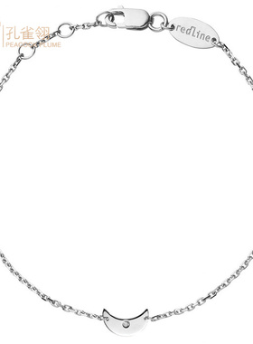 红绳女士时尚风镶嵌钻石手链