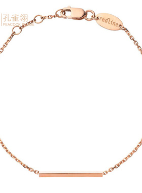 18k女士时尚风手链红绳