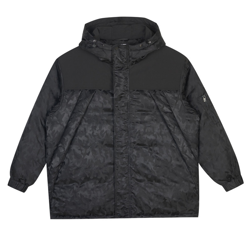 半墨大码男装冲锋衣式羽绒服男冬季新款迷彩防风防水保暖羽绒外套,淘宝优惠券,粉丝福利购,淘宝优惠卷