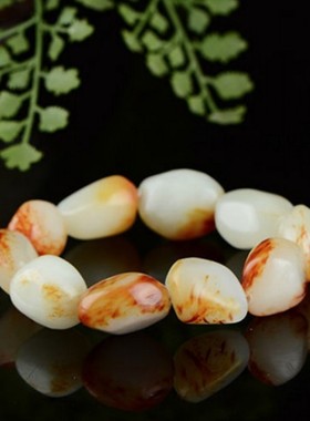 原石男女款新疆和田玉籽料送证书