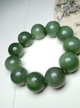 天然手串男女款转运珠新疆和田玉