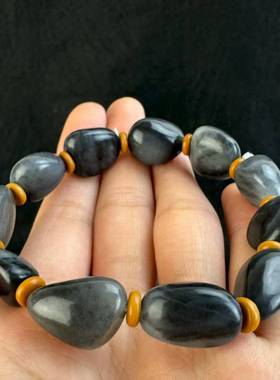 青花籽料原石籽料手串手链