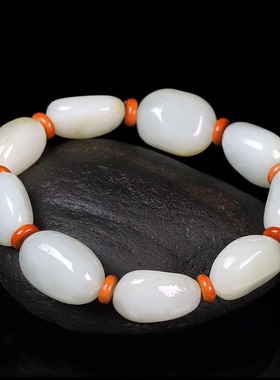 保真正品新疆和田玉手链