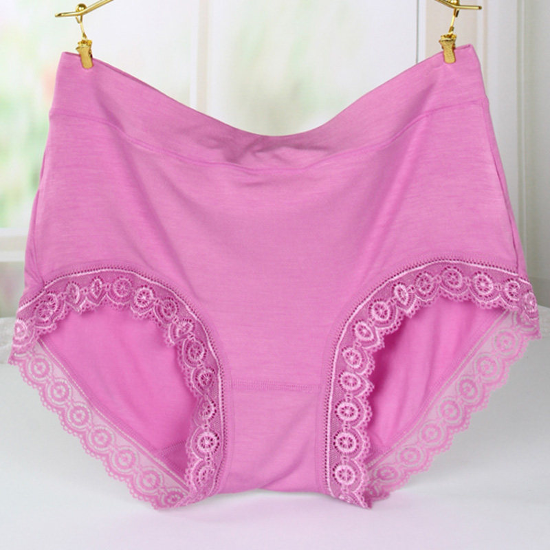 大码高腰女士中年中老年人妈妈内裤柔软莫代尔纯棉胖mm本命年红色,淘宝优惠券,粉丝福利购,淘宝优惠卷