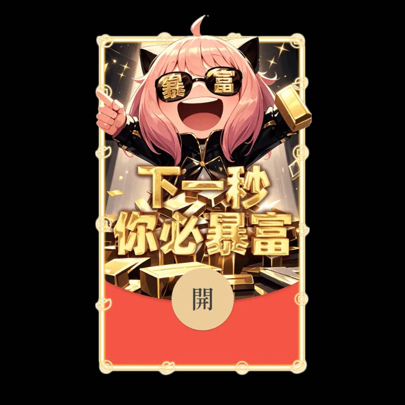 动漫阿尼亚微信红包封面2026新年暴富动态二次元间谍过家家VX皮肤