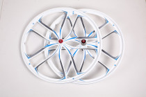 New ultra light Dikani magnesium alloy integrated wheel set 26 inch 27 5 inch disc brake Mountain wheel set 26 inch bag