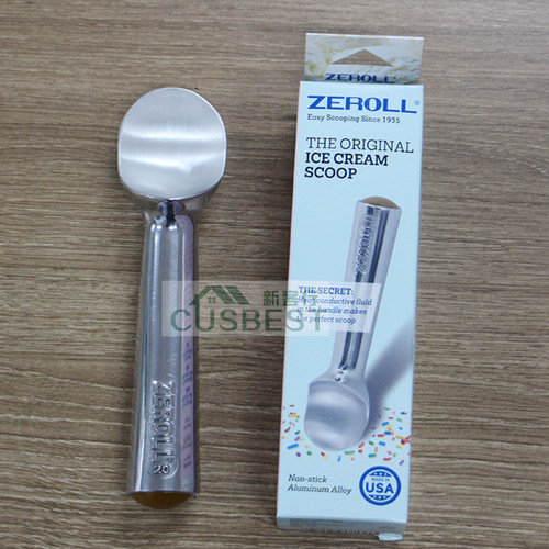 美国ZEROLL进口自融式冰淇淋勺冰激凌挖球勺雪糕勺打球器导热铲子 - 图1