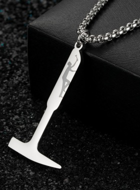 AH7肖申克的救赎钛钢榔头励志吊坠 锤子生日节日礼物影视周边礼品