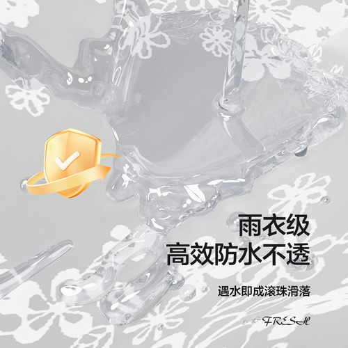 浴帘浴室防水防霉加厚卫生间隔断帘子淋浴帘挂帘套装免打孔防水 - 图1