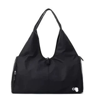 Alo sports yoga bag solid color wet and dry separation wear-resistant waterproof large capacity single shoulder crossbody yoga storage bag