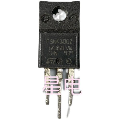 原装进口拆机 P5NB100FP F5NK100Z 5N100 TO-220F 塑封 场效应管 - 图0