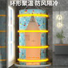 Waterproof, mildew-proof and thickened warm bath cover for winter bathing