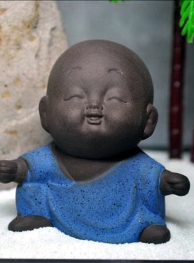 天然艺术中式风微景观创意摆件