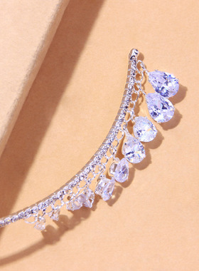 闪钻颈链女士设计感项链百搭